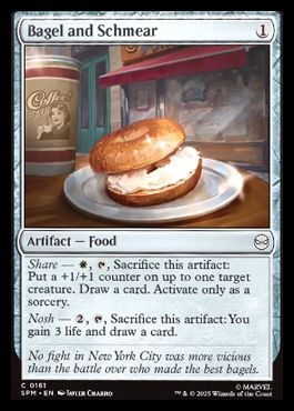 The Magic Card: Bagel and Schmear