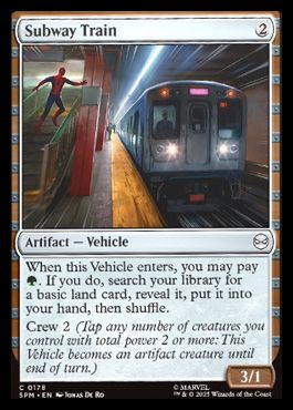 The Magic Card: Subway Train