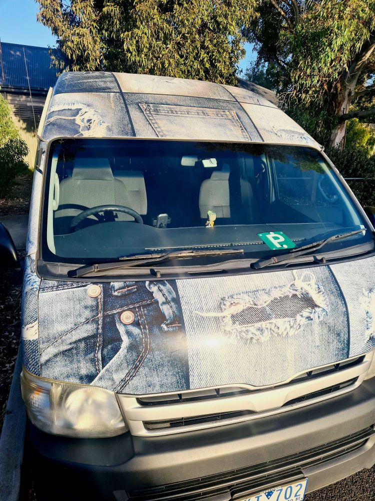 A van but make it jeans