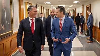 Dicky Marles and Pete Hagueseth