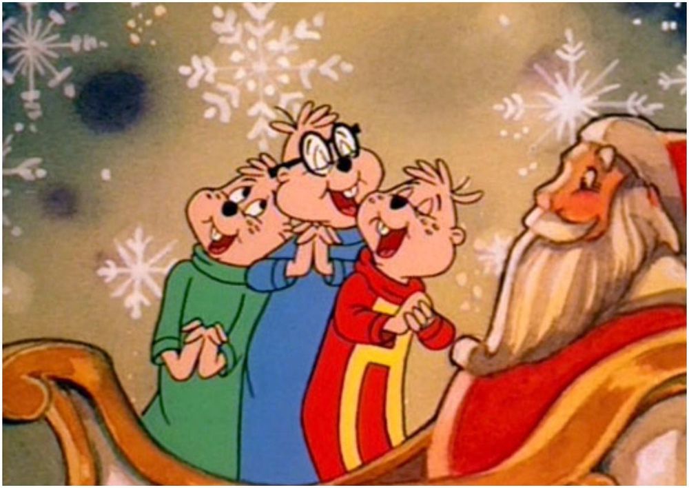 Alvin, Simon and Theodore the chipmunks