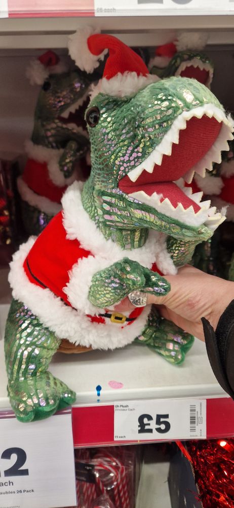 Santa T-Rex-osaurus. 