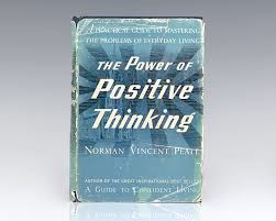 a copy of the book The Power of Positive Thinking, by Norman Vincent Peale, presented without comment