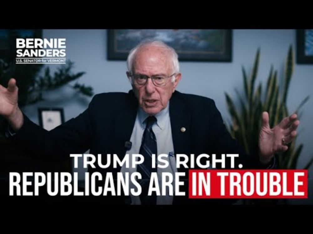 Trump is Right. Republicans Are In Trouble | Sen. Bernie Sanders