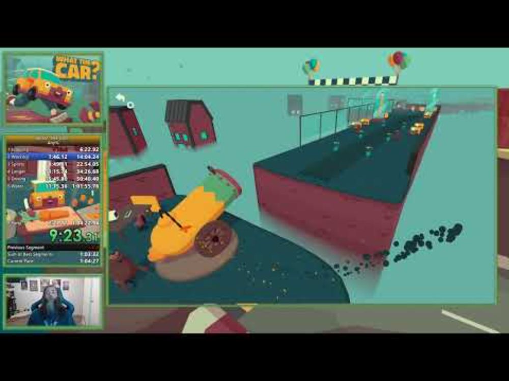 WHAT THE CAR? (Any%) 1:02:48.467 new PB!