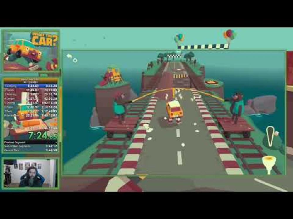 WHAT THE CAR (Any%) 1:10:40 (All Episodes) 1:38:49 PBs!