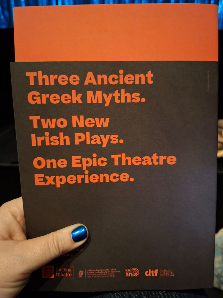 Abbey Theatre The Boy programme