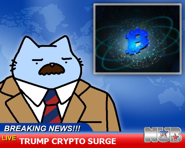 UPDATE: Crypto markets surge as Trump's presidency sparks bullish sentiment. $BTC hits new highs, with $WLFI buying $ETH, and meme coins like $TRUMP and $USA gaining popularity.