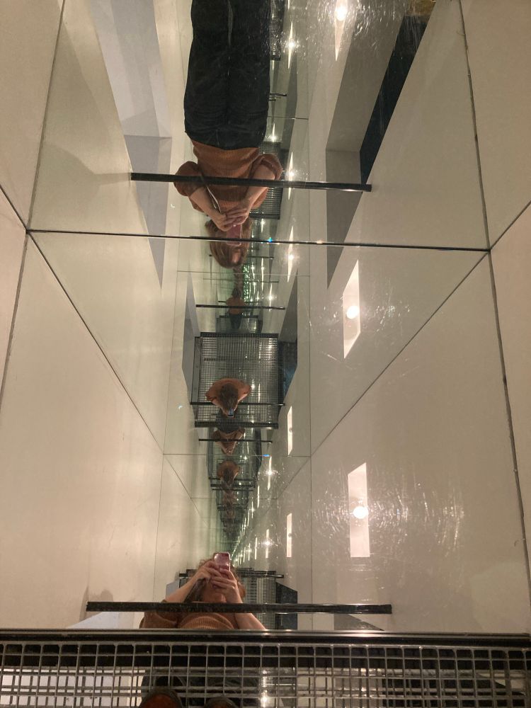 Me in a mirror room