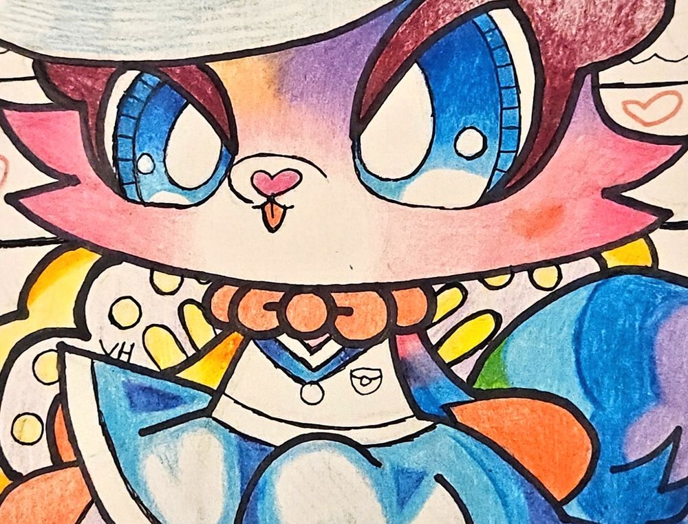 Felicity as a sailor cat