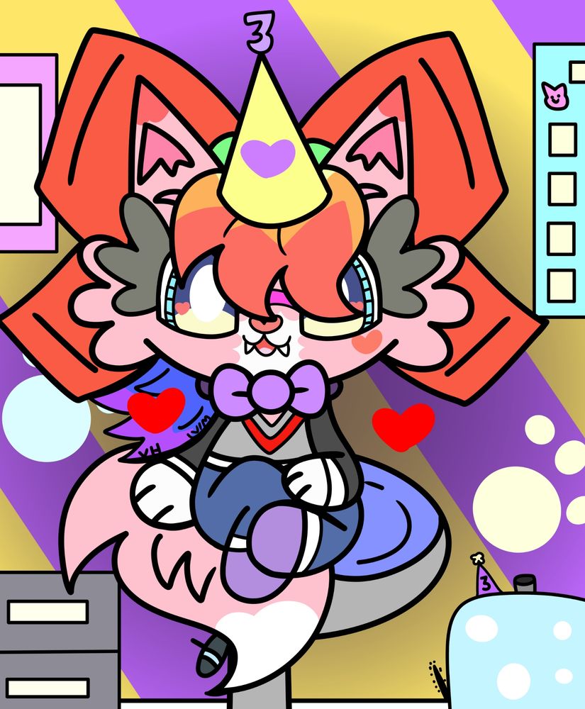 She's the elevated one! There's a deltarune reference hidden somewhere here! 