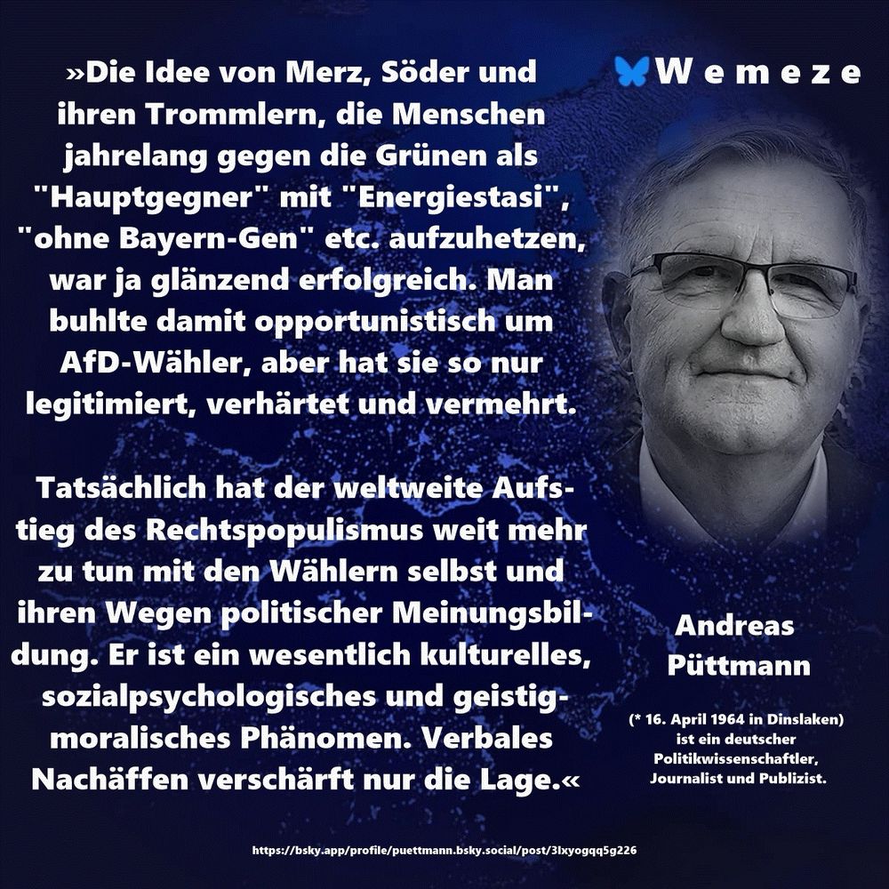 »Die Idee von Merz, Söder und ihren Trommlern, die Menschen jahrelang gegen die Grünen als 