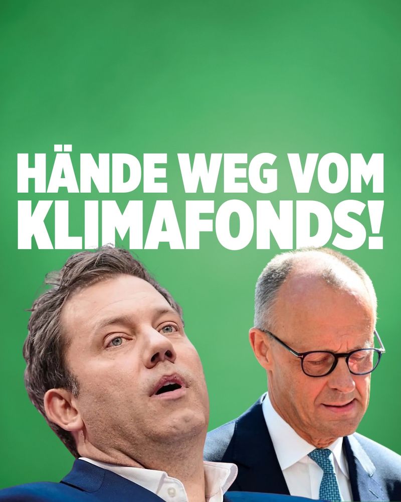 HANDE WEG VOM KLIMAFONDS!🖖