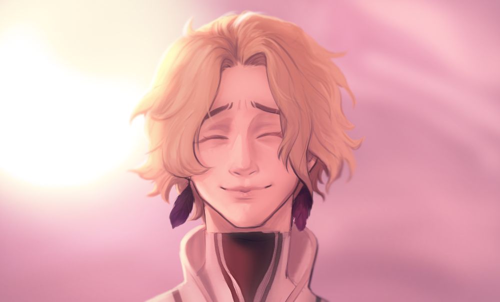 Avidius from Wuthering Waves on his last breath