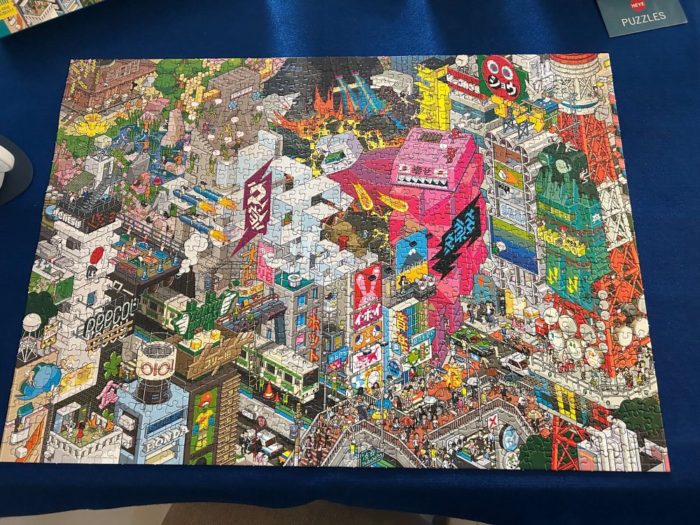 Jigsaw of Tokyo by eboy