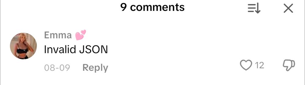 Emma 💕

Invalid JSON