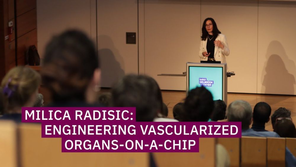 MDC-Lecture | Milica Radisic: Engineering Vascularized Organs-on-a-Chip