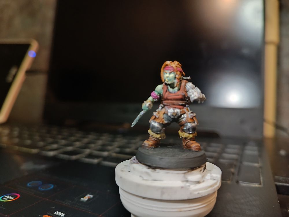 3d printed fantasy rpg miniature.