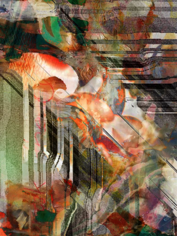 psychedelic digital abstract 