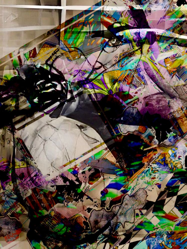 psychedelic digital abstract 