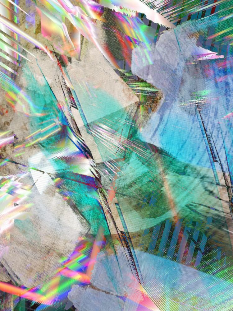 psychedelic digital abstract 