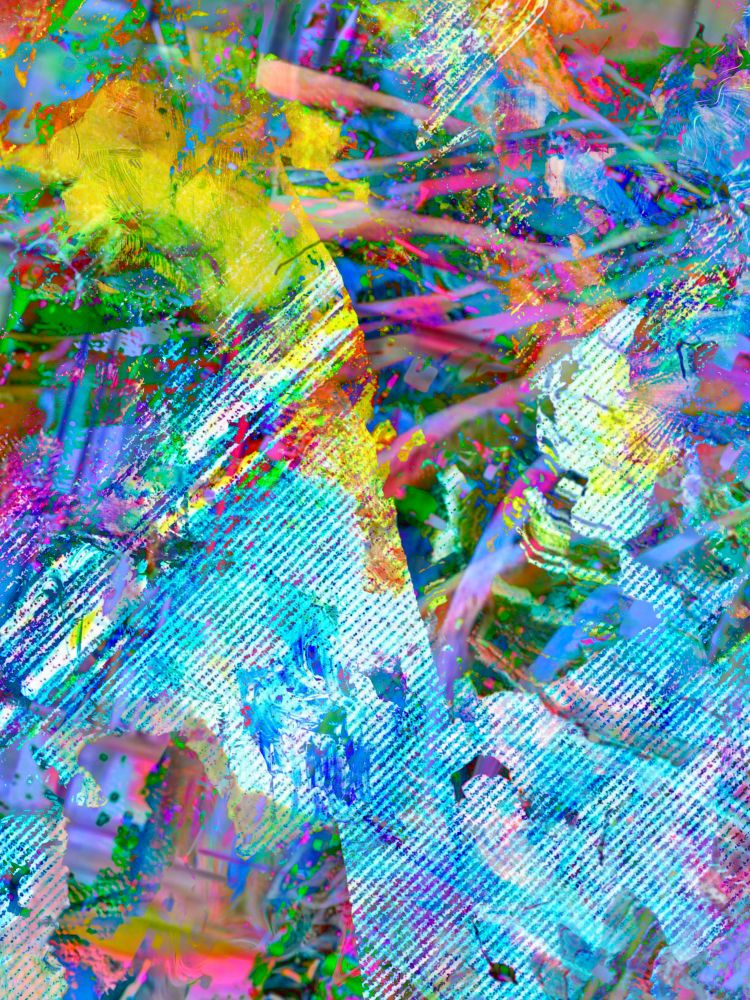 psychedelic digital abstract 