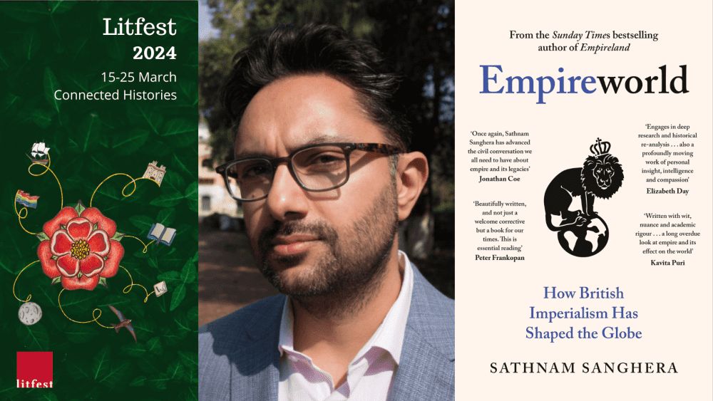 Wednesday 20th March 7pm The Lancaster History Lecture: Sathnam Sanghera