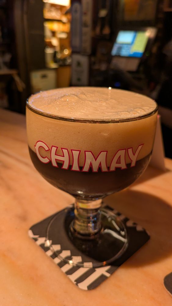 Belgian beer is surprisingly strong...