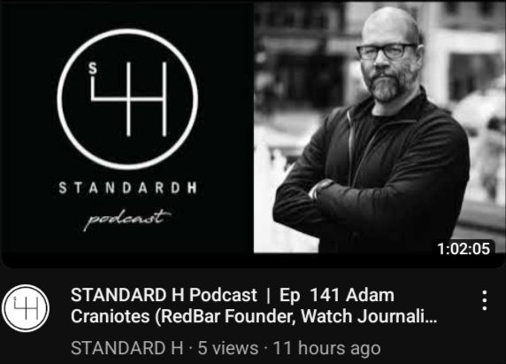 Standard H podcast thumbnail
It's a circle with a quadratic H inside. The letter has an additional line | going through the middle, and it is missing the lower left leg of the H
