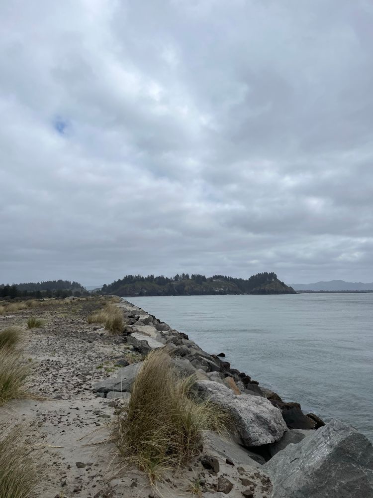 A photo from the North Jetty at Cape Disappointment State Park. Hard to believe it’s man made. All those boulders!