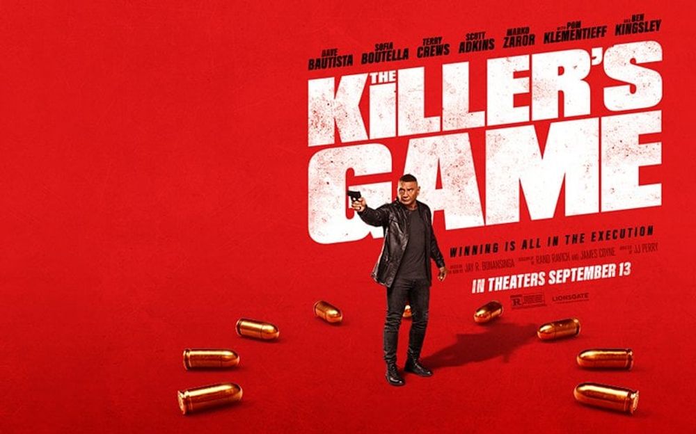 Lionsgate's The Killer's Game grossed $268K on Monday (from 2,623 locations). Total domestic gross stands at $2.97M. #TheKillersGame #BoxOffice