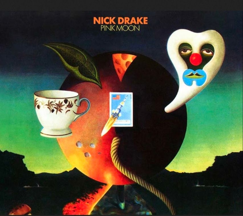 Album cover: Nick Drake pink moon