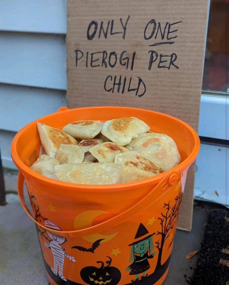 only one pierogi per child