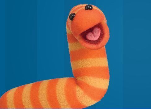 slimey from the muppets
