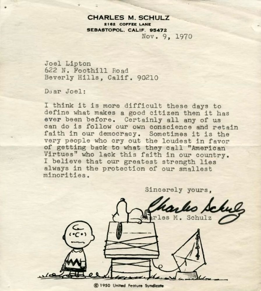 “our greatest strength lies always in the protection of our smallest minorities.”