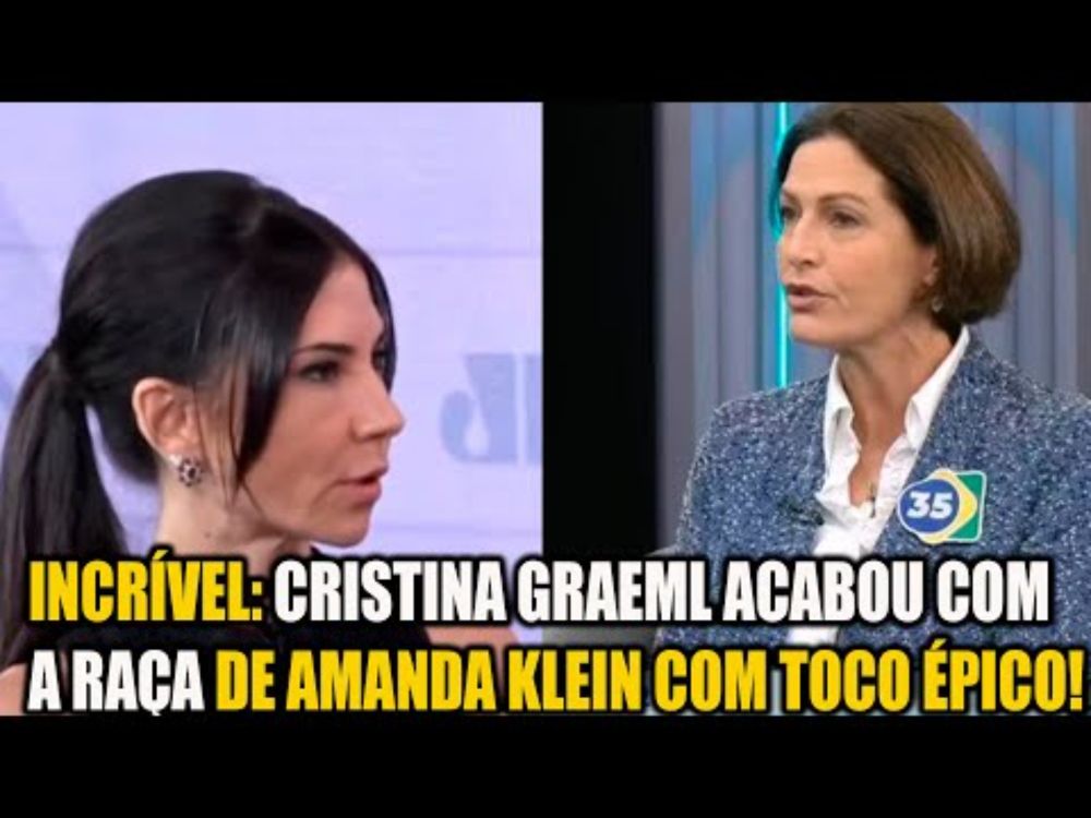 INCRÍVEL: CRISTINA GRAEML ACABOU COM A RAÇA DE AMANDA KLEIN COM TOCO ÉPICO!