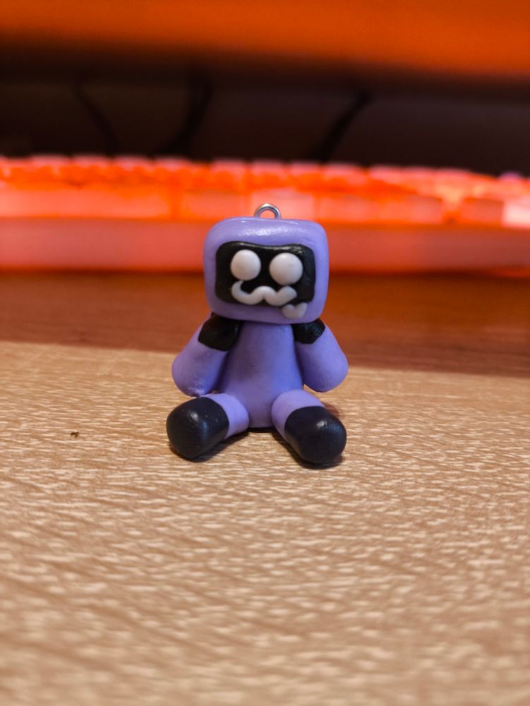Ugly clay figure of my OC 