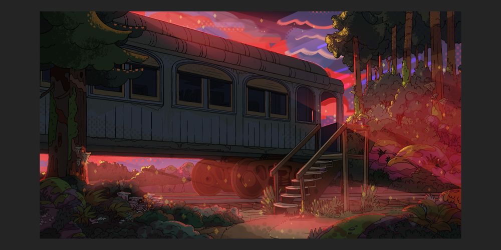 Rail Car from Twin Peaks