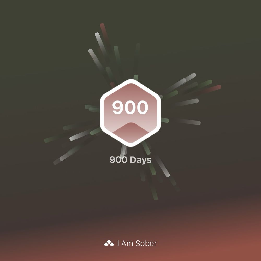 sober tracker 900 days