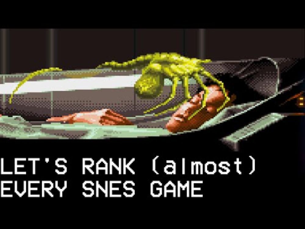 Can ALIEN³ Offer You A Nice Xenomorph Egg In These Trying Times? | LET'S RANK SNES (Part 87)