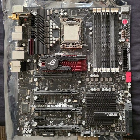 Extremely dusty condition rampage III black edition