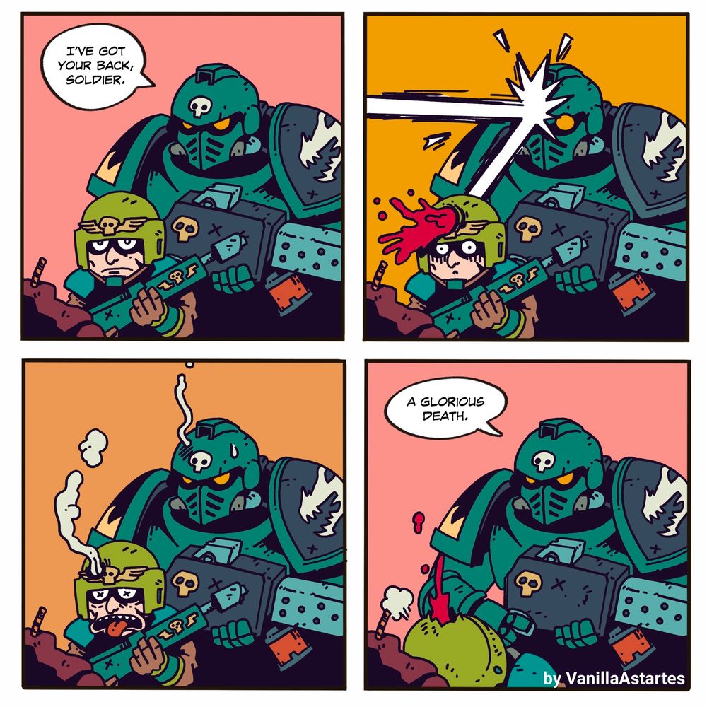 Another glorious day in the corps
