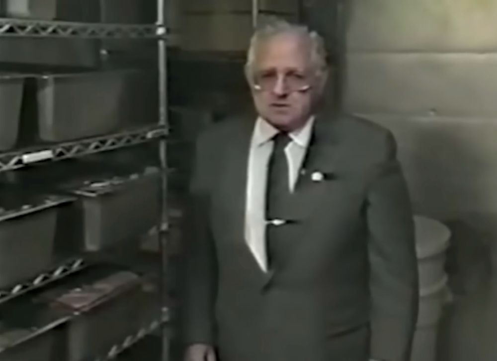 The last known photograph of Dave Thomas, Founder and Pope of Wendy’s Fast Food Inc. & Sons & Co. LLC. Two days later he would step into the Quantum Leap accelerator and vanish…