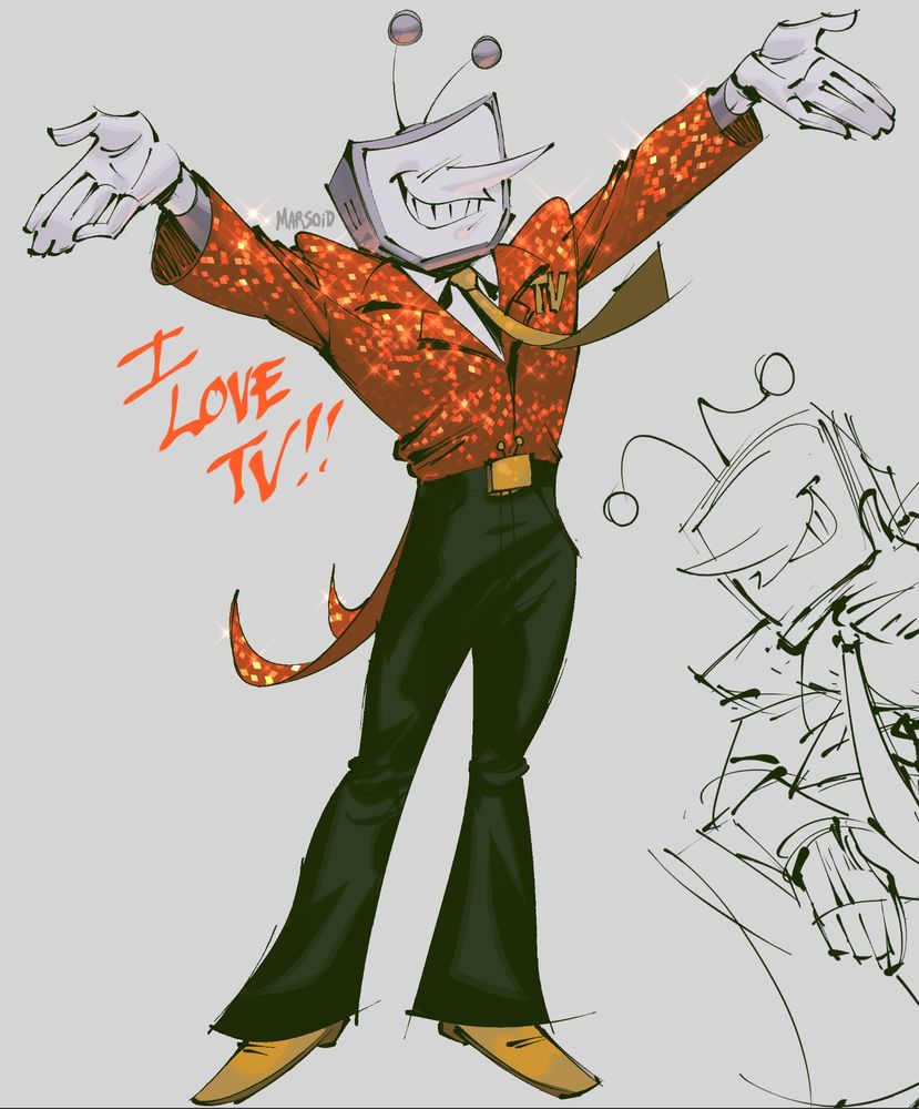 Mr ant tenna from deltarune chapter 3 