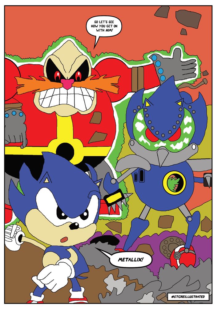 Sonic The Comic Reillustrated 4: Robotnik Reigns Supreme (part 3) page 7