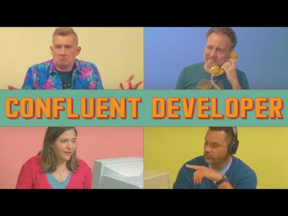 Confluent Developer but Wes Anderson.