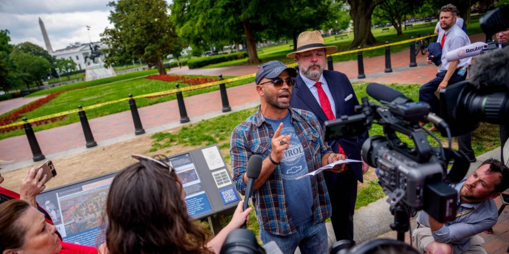 Far-Right Groups Buzz With Violent Talk on How to Respond to ‘No Kings’ Protest