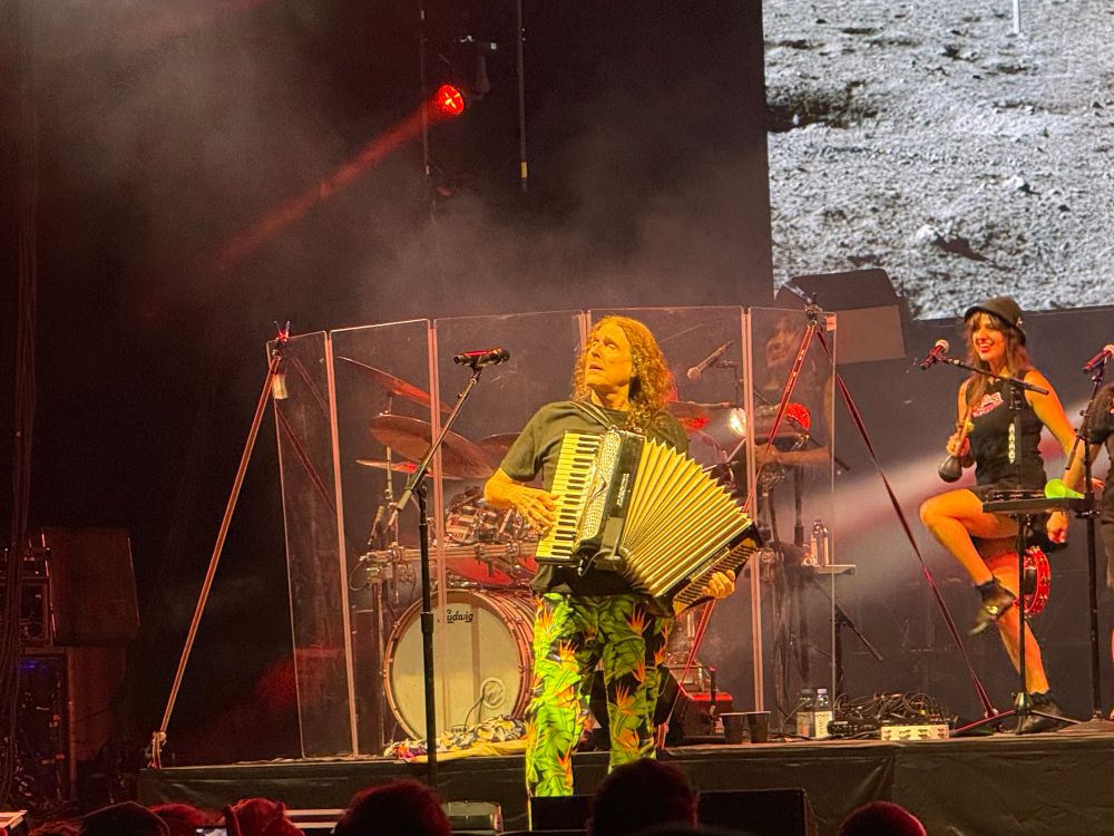Weird Al in concert