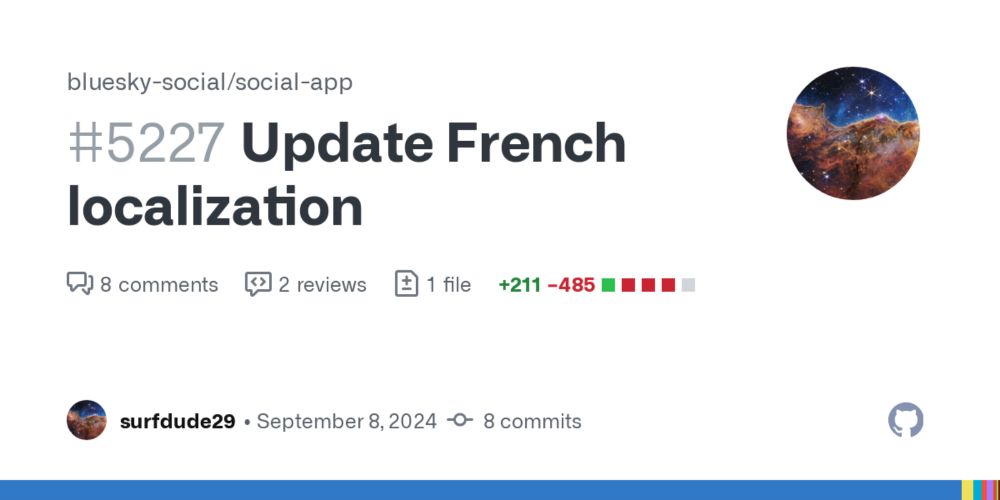 Update French localization by surfdude29 · Pull Request #5227 · bluesky-social/social-app