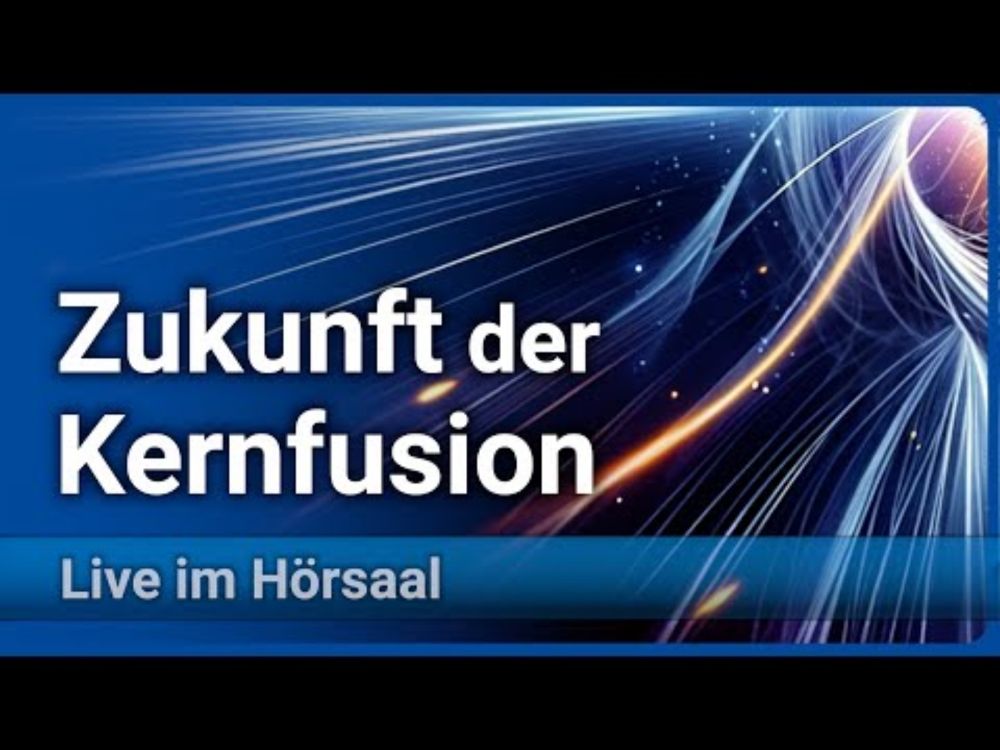 Kernfusion als Energiequelle • Neue Entwicklungen | Hartmut Zohm